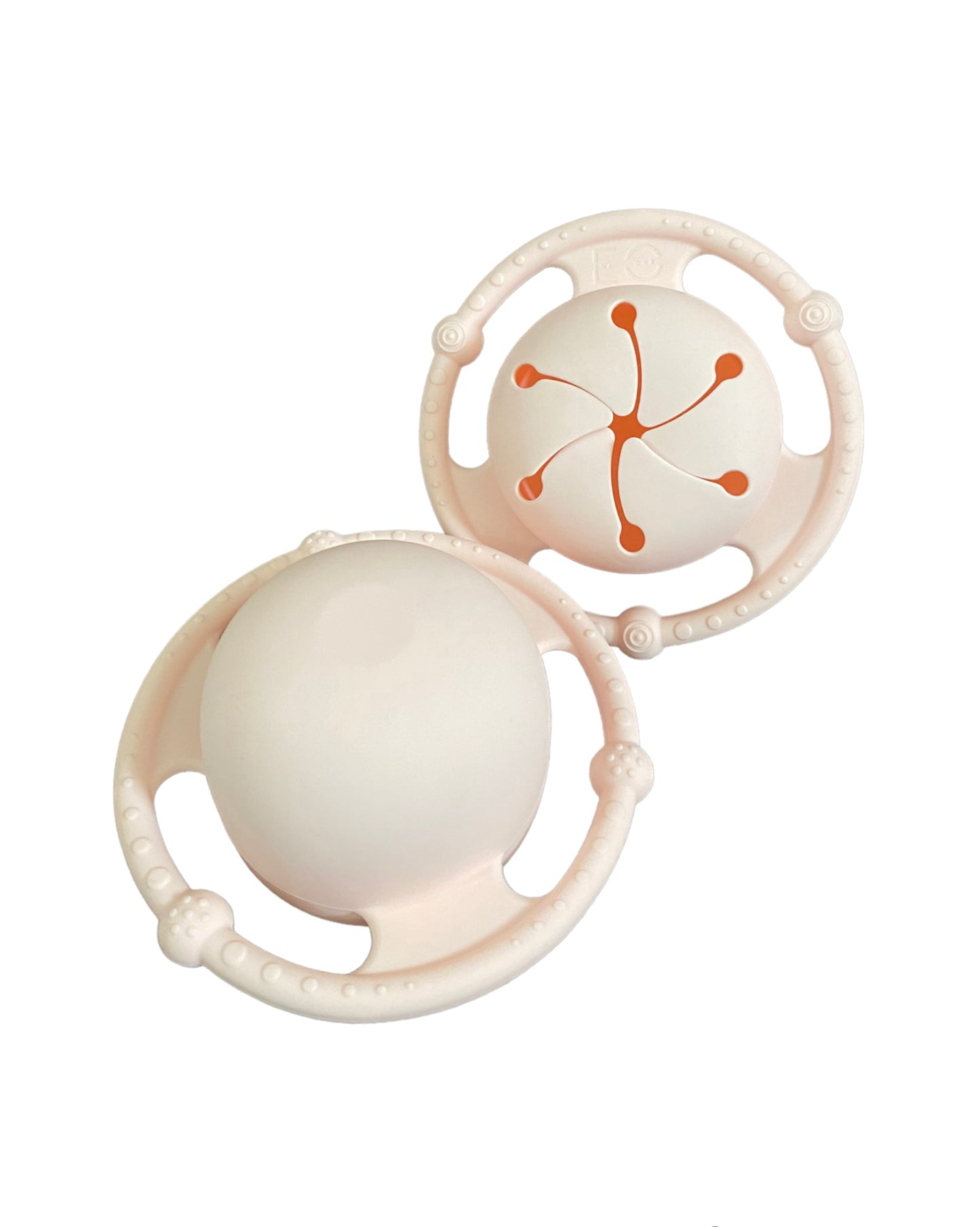 Snack Time Made Fun: The Mess-Free Silicone Ring Cup & Teether for Toddlers!