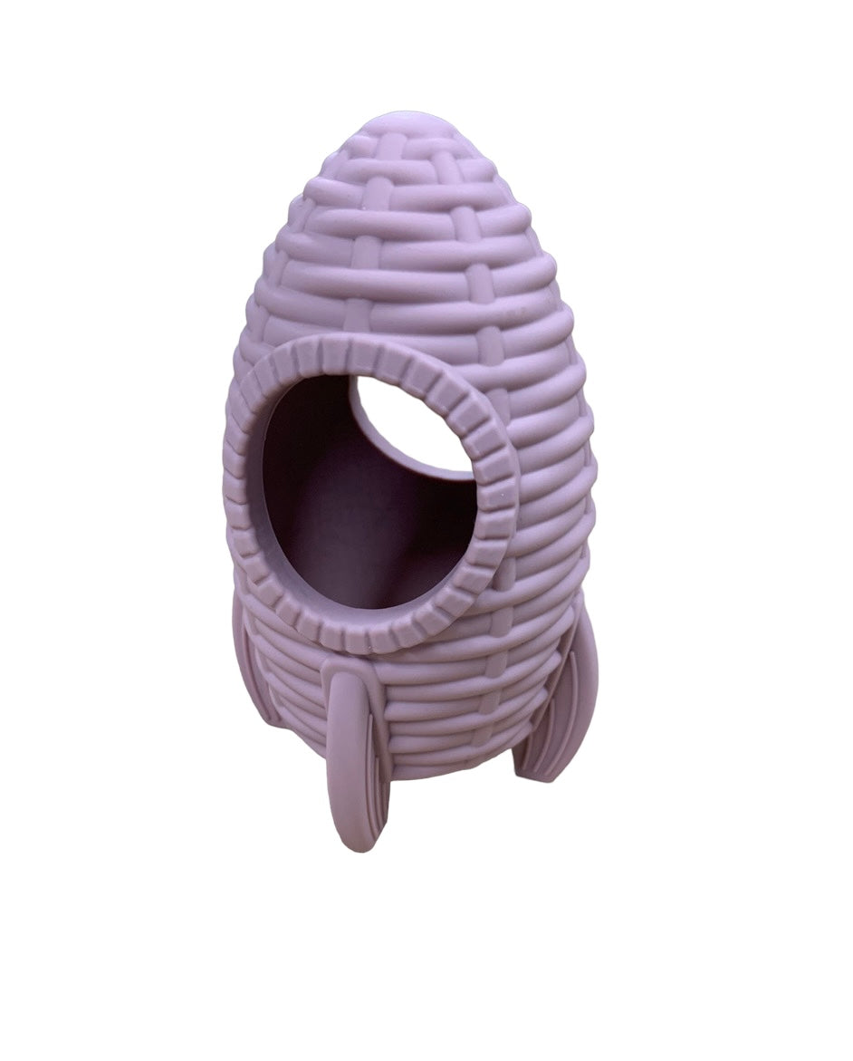 Rocket Shaped Baby Teether β Fun, Safe, and Perfect for Teething Relief!