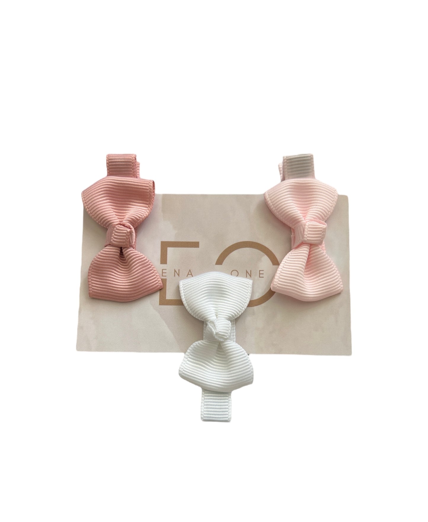 Set of 3 Bow Clips