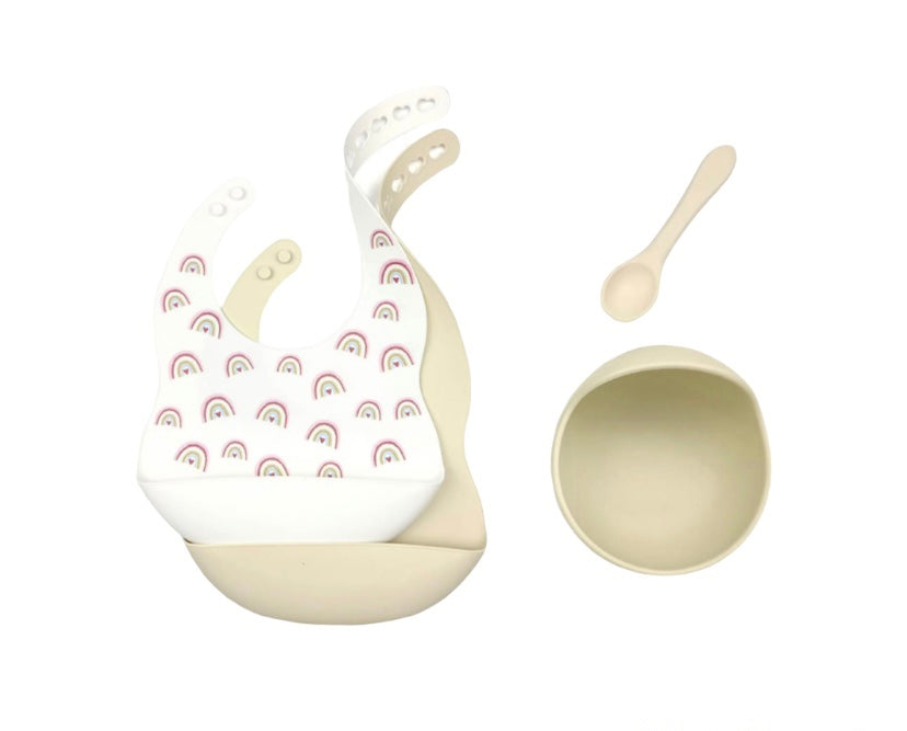 4pc Silicone Feeding Set