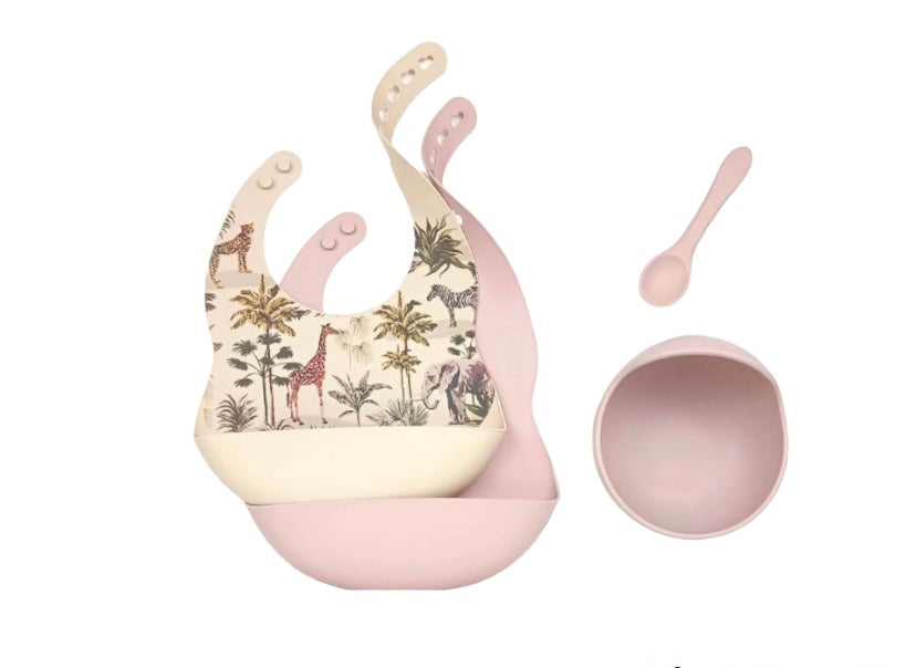 4pc Silicone Feeding Set