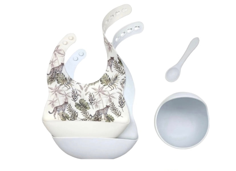 4pc Silicone Feeding Set