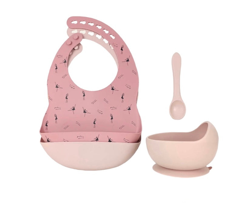 4pc Silicone Feeding Set