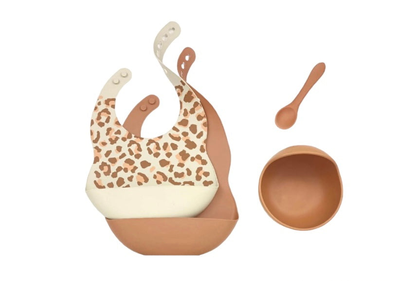 4pc Silicone Feeding Set