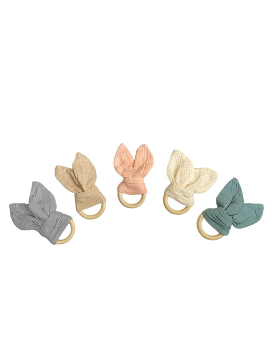 Bunny Ear Teether Ring