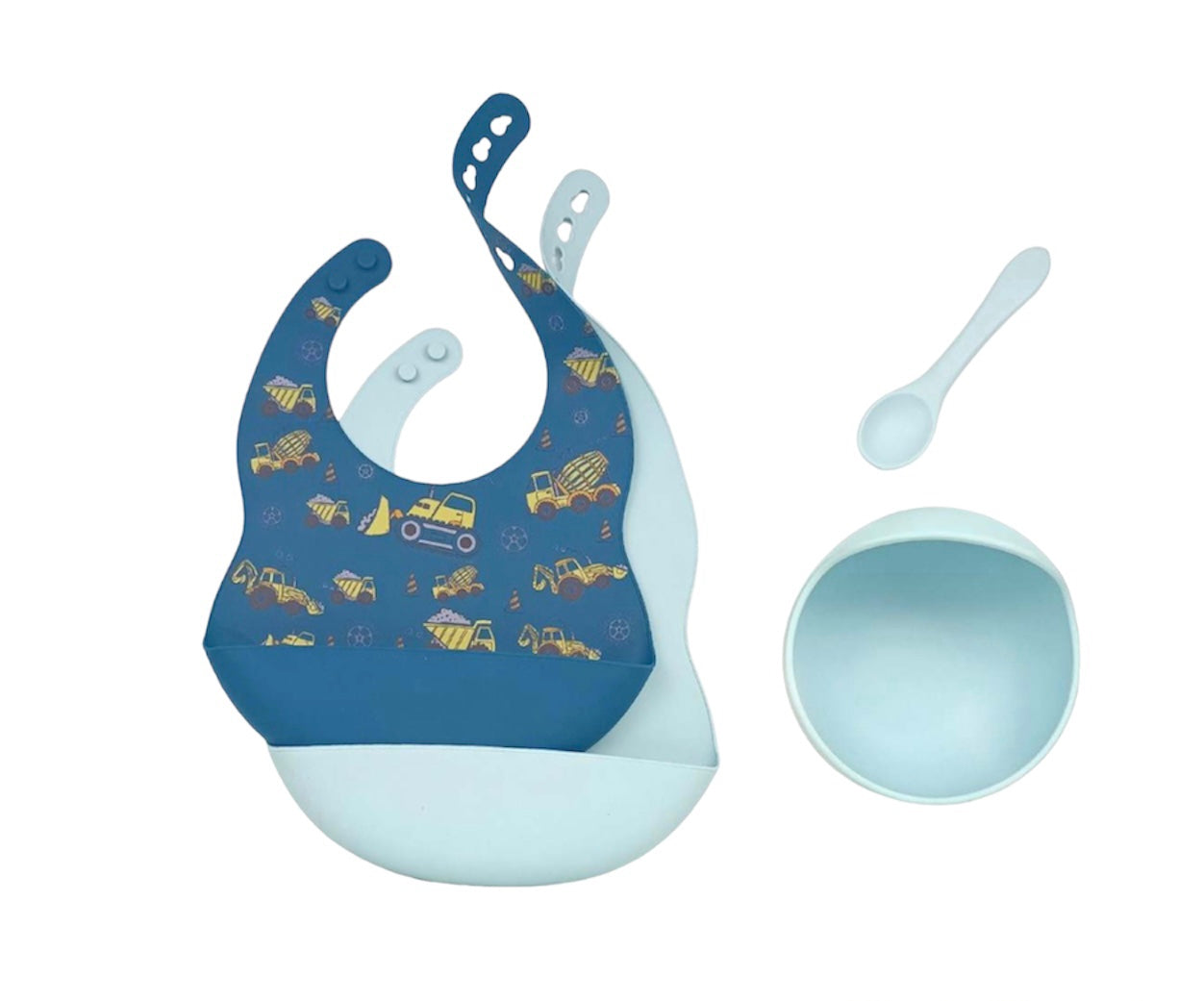 4pc Silicone Feeding Set